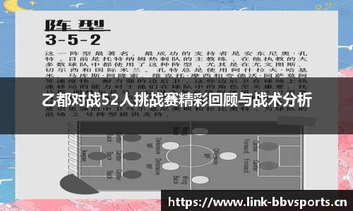 乙都对战52人挑战赛精彩回顾与战术分析
